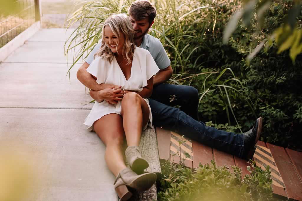 Madison Sowell Engagement Photoshoot at Carolina Watershed by Ashleamarie Photography Video - Tandem Restaurant Partners Events Venue