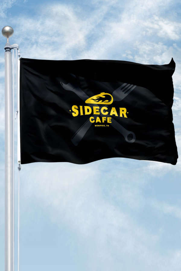 Tandem Restaurant Partners Merch - Sidecar Cafe Flag