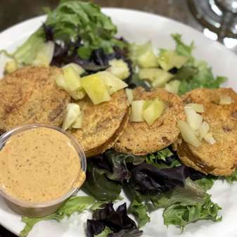 Ben Yay's Fried Green Tomatoes