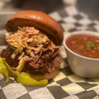 Carolina Watershed – Red Bone’s Turkey Legs – Pulled BBQ Turkey Sandwich – Tandem Restaurant Partners Carolina Watershed - Red Bone's Turkey Legs - Pulled BBQ Turkey Sandwich - Tandem Restaurant Partners